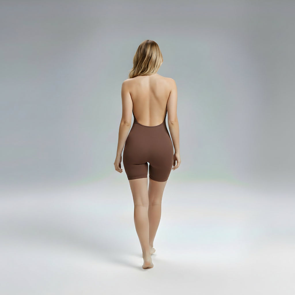 Menetra Backless Bodysuit