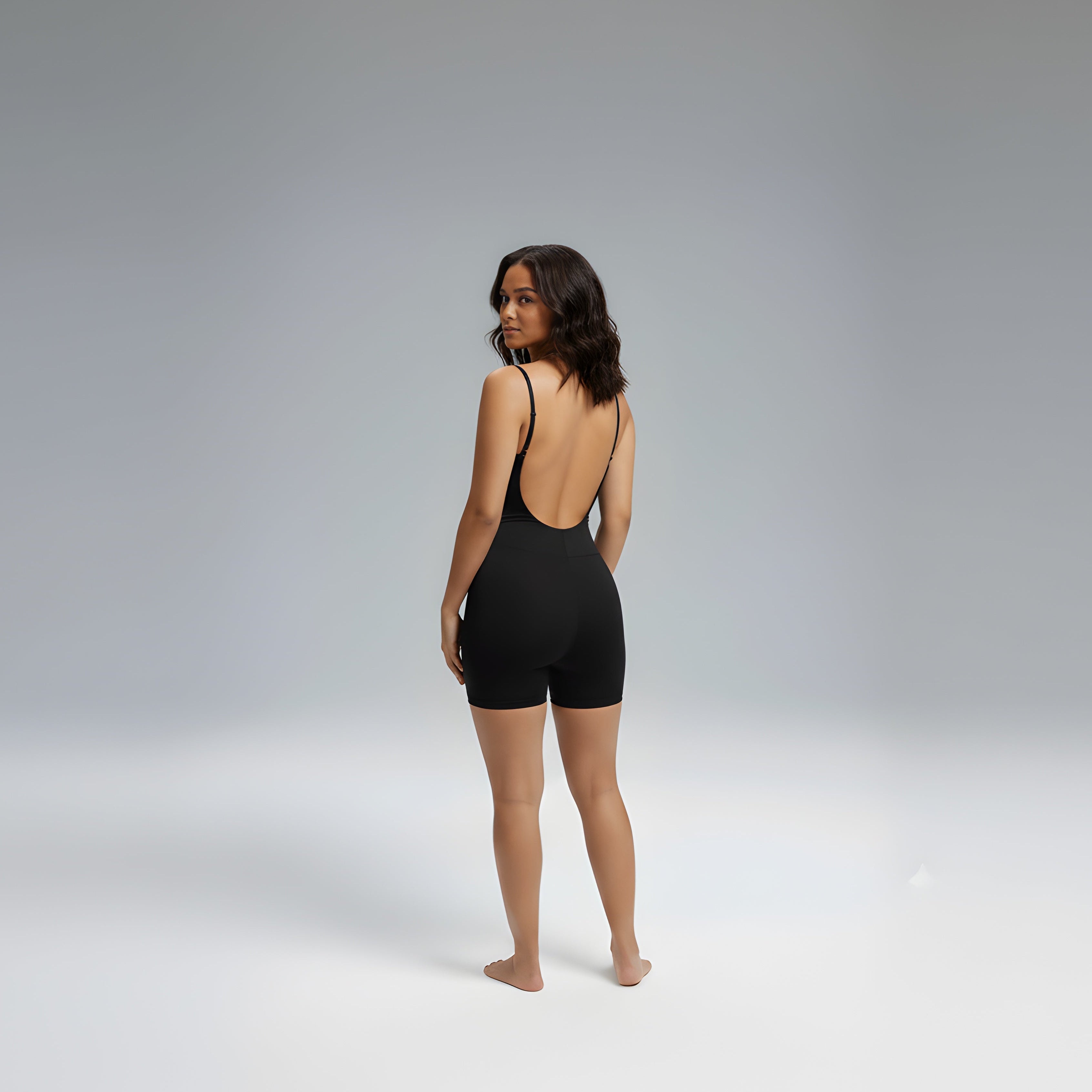 Menetra Backless Bodysuit